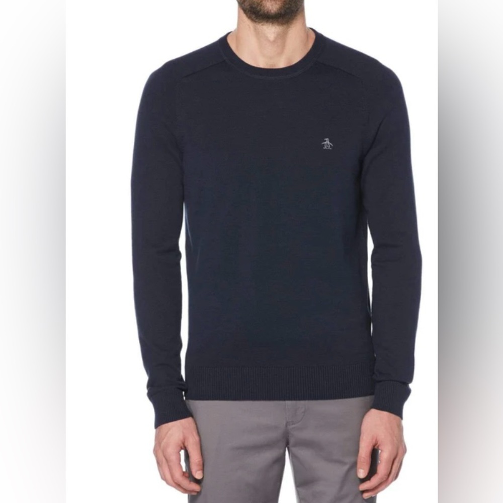Original Penguin Munsingwear Men’s Size Medium Dark Blue New With Tags